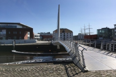 Baudenkmal "Alter Speicher" am Museumshaven in Bremen-Vegesack